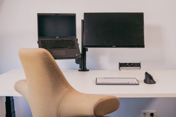 Arbeitsplatz-Beispiel: Flexibel im Büro